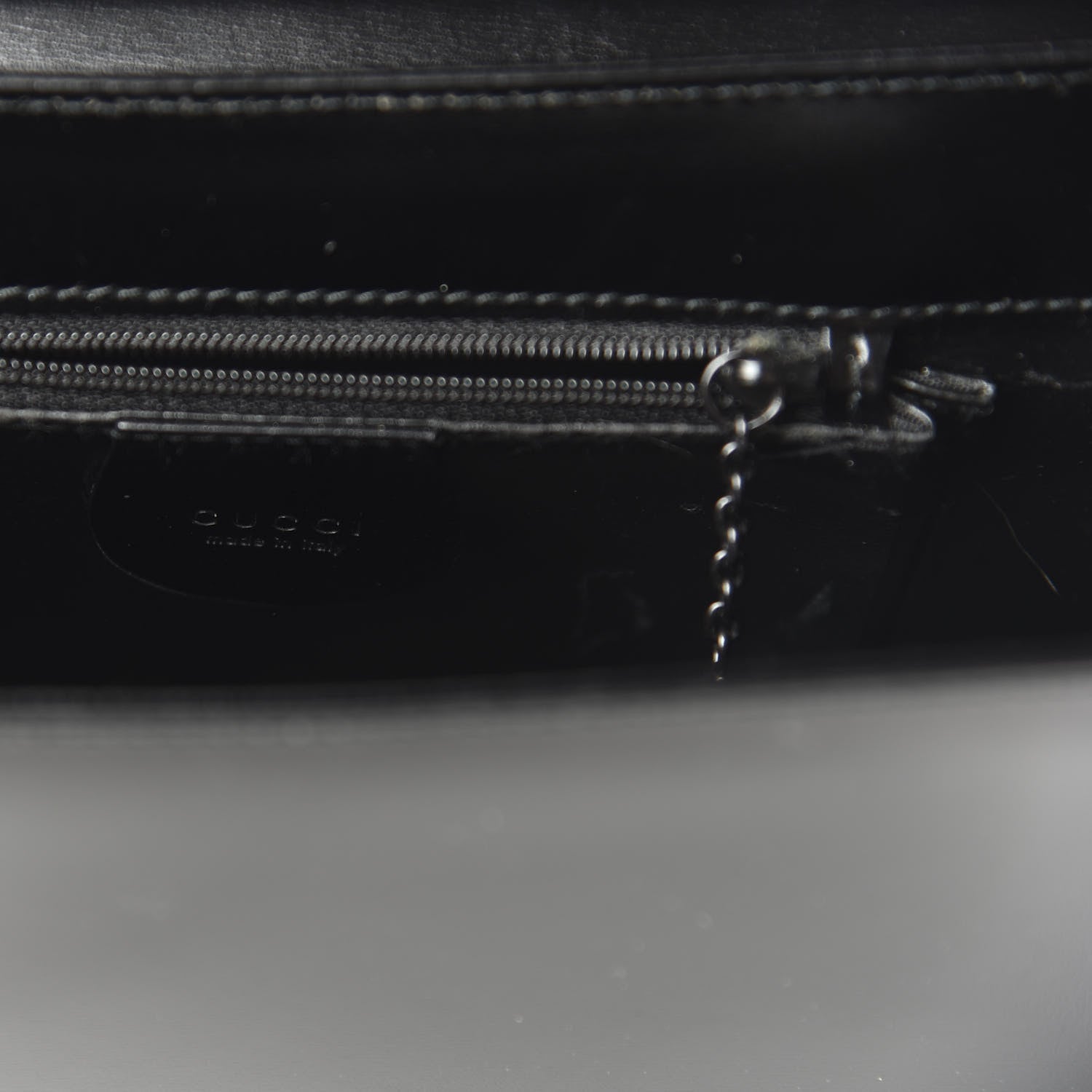 Gucci Calfskin Shoulder Bag Black 8 of 12