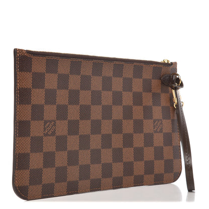 Louis Vuitton Damier Ebene Neverfull MM GM Pochette 3 of 7