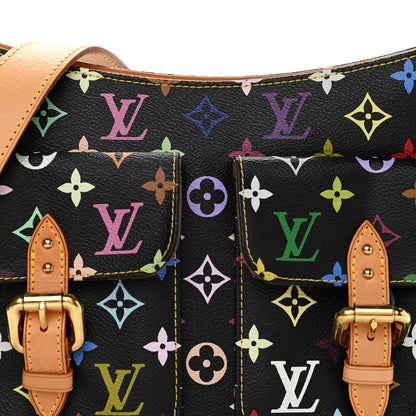 Louis Vuitton Monogram Multicolor Lodge GM Black 7 of 10