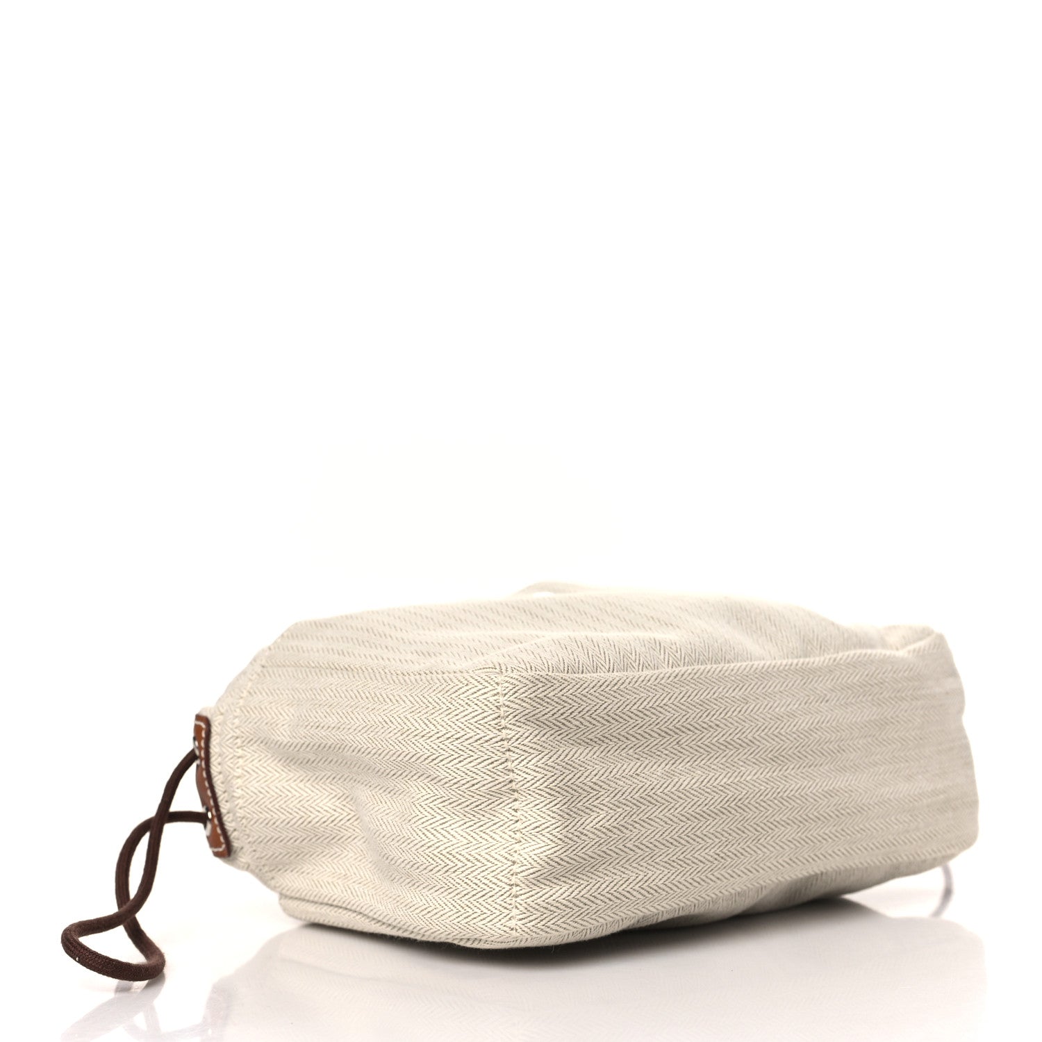 Hermes Canvas Barenia Fourbi 20 PM Pouch Naturel Fauve 4 of 10