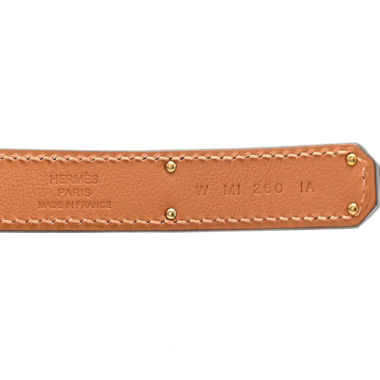 Hermes Epsom Kelly Belt Black 3 of 4