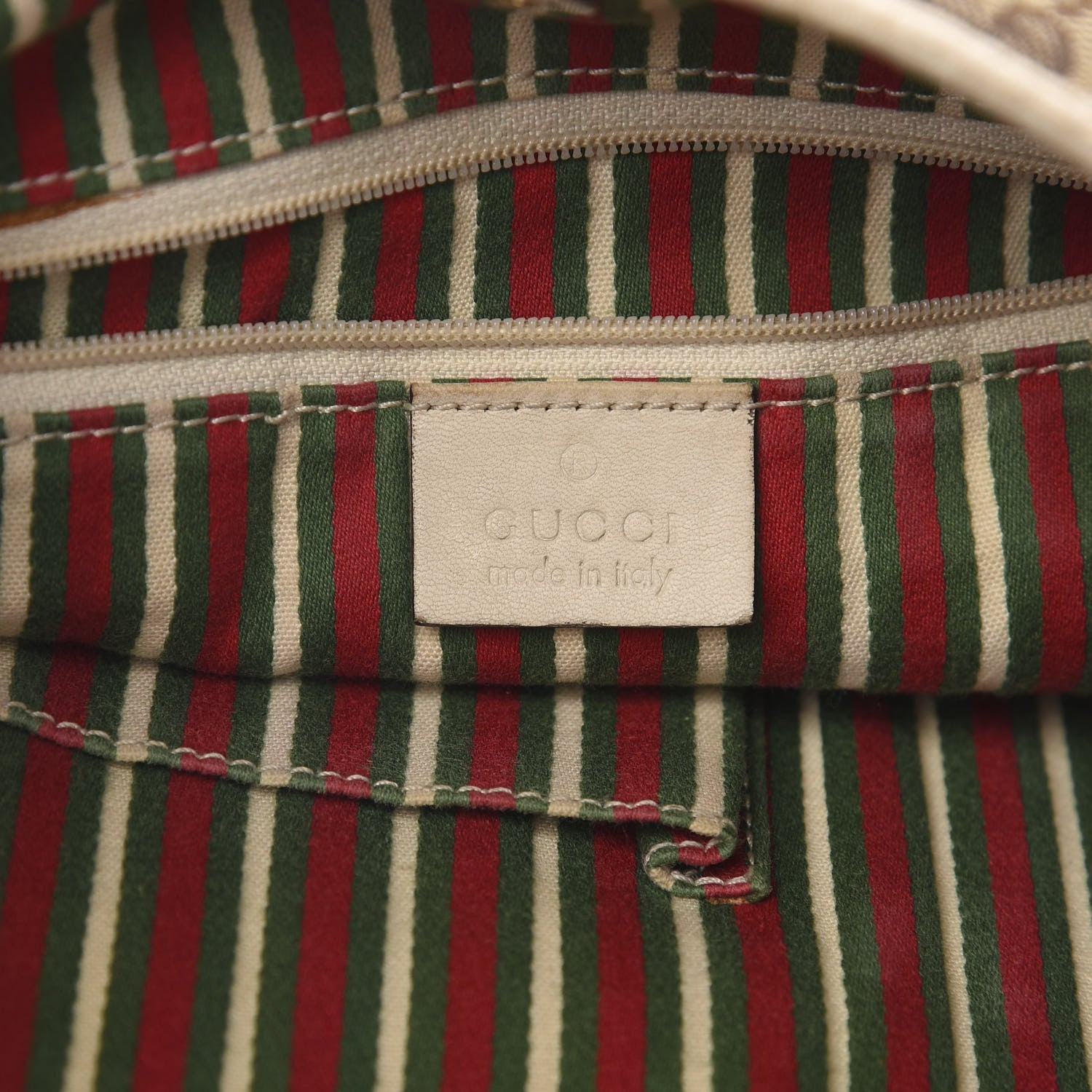 Gucci Monogram Medium New Britt Hobo Off White 6 of 15