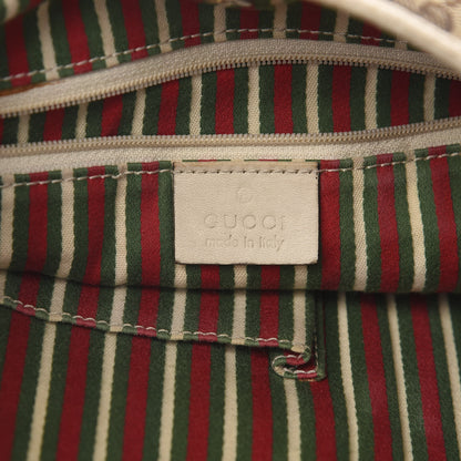 Gucci Monogram Medium New Britt Hobo Off White 6 of 15