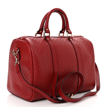 Gucci Microguccissima Medium Joy Boston Red 3 of 10