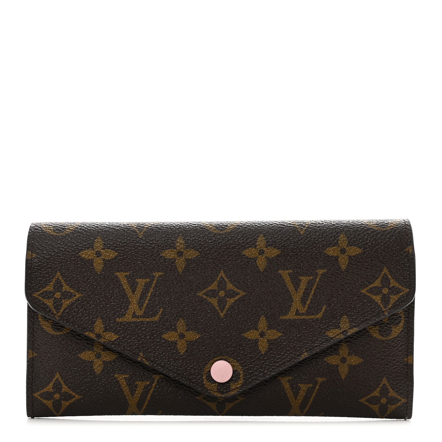 Louis Vuitton Monogram Josephine Wallet Rose Ballerine 1 of 7