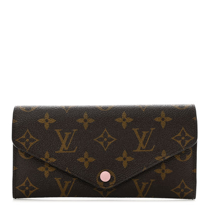 Louis Vuitton Monogram Josephine Wallet Rose Ballerine 1 of 7