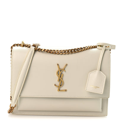 Saint Laurent Calfskin Medium Monogram Sunset Crema Soft 1 of 13