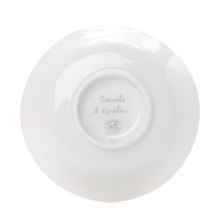 Hermes Porcelain Carnets D'Equateur Soy Dish 3 of 6