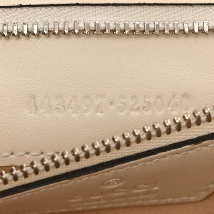 Gucci Calfskin Crystal Matelasse Aria Small GG Marmont Shoulder Bag Mystic White Multicolor 7 of 13