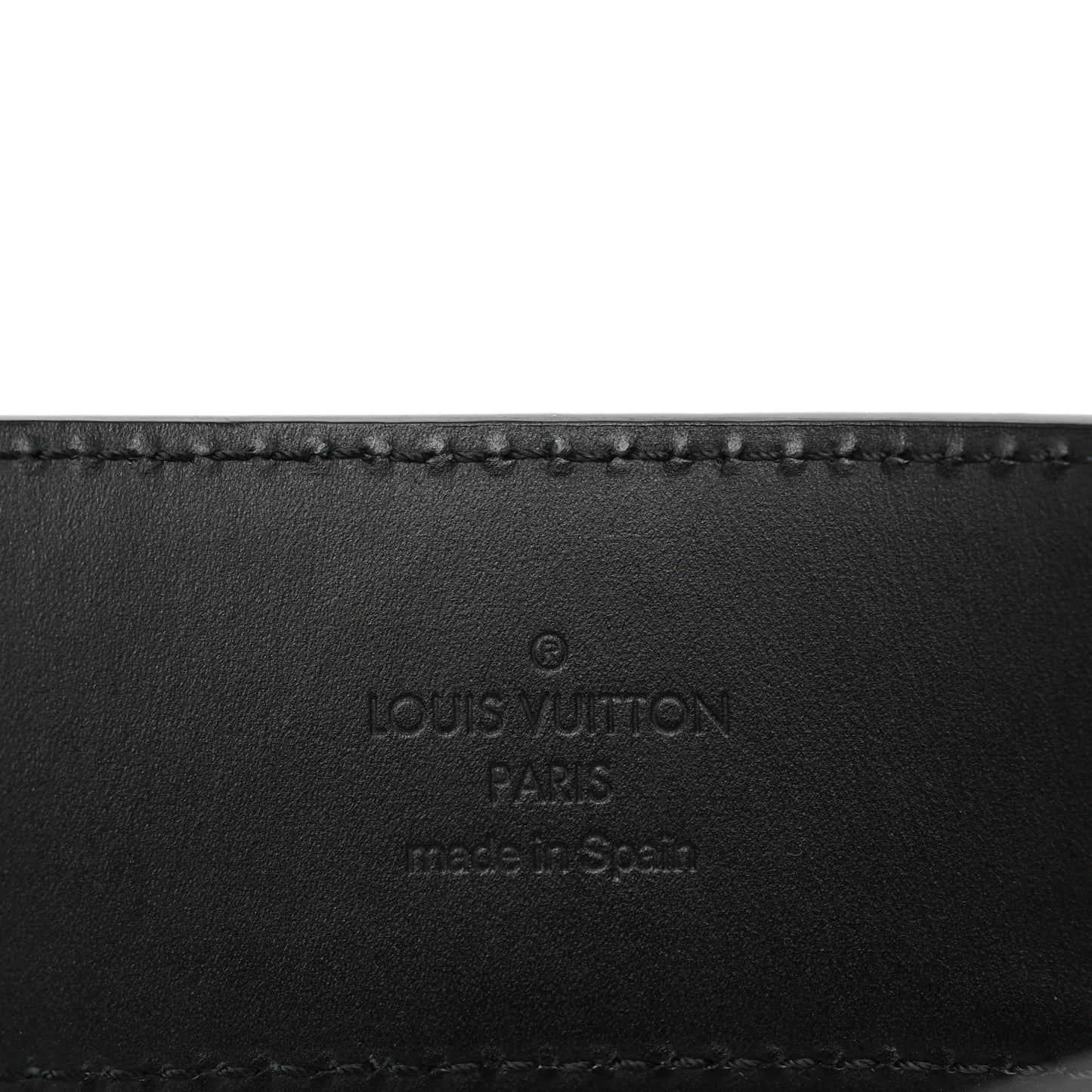Damier Graphite 40mm LV Initiales Belt 95 38