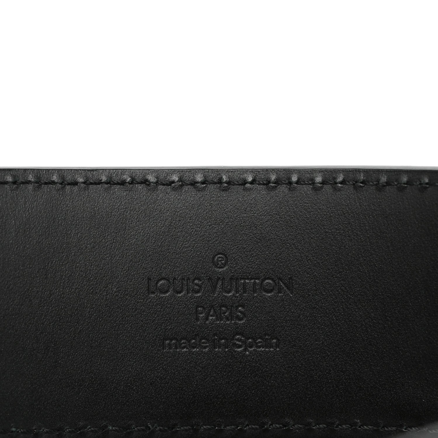 Louis Vuitton Damier Graphite 40mm LV Initiales Belt 95 38 3 of 7