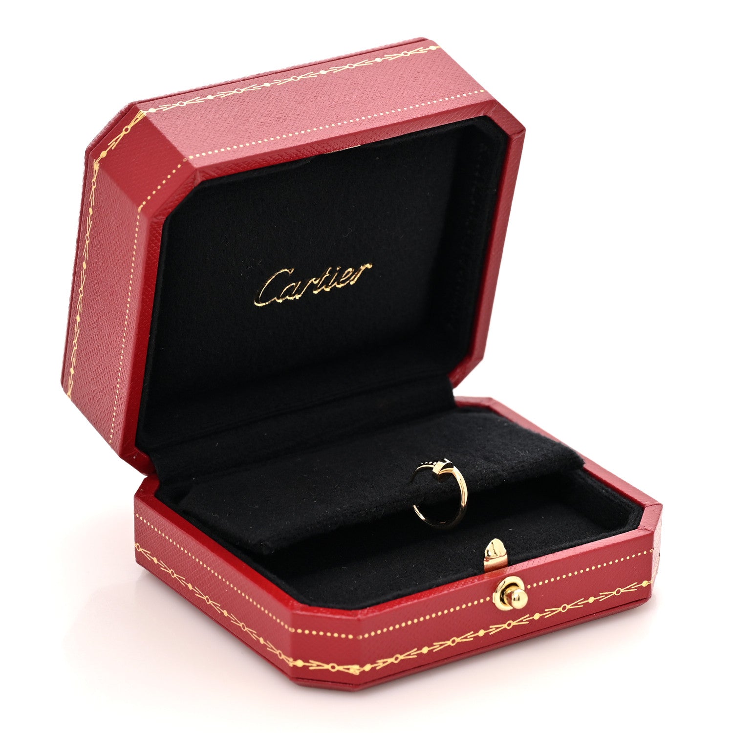 Cartier 18K Yellow Gold Juste Un Clou Single Hoop Earring 5 of 5