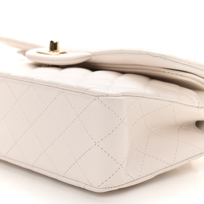 Chanel Caviar Quilted Small Double Flap Ivory 9 of 9