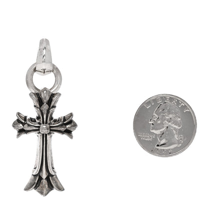 Chrome Hearts Sterling Silver Double Cross Pendant 2 of 5