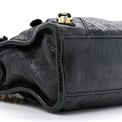 Balenciaga Agneau Giant 12 Gold Hardware Mini City Black 10 of 14