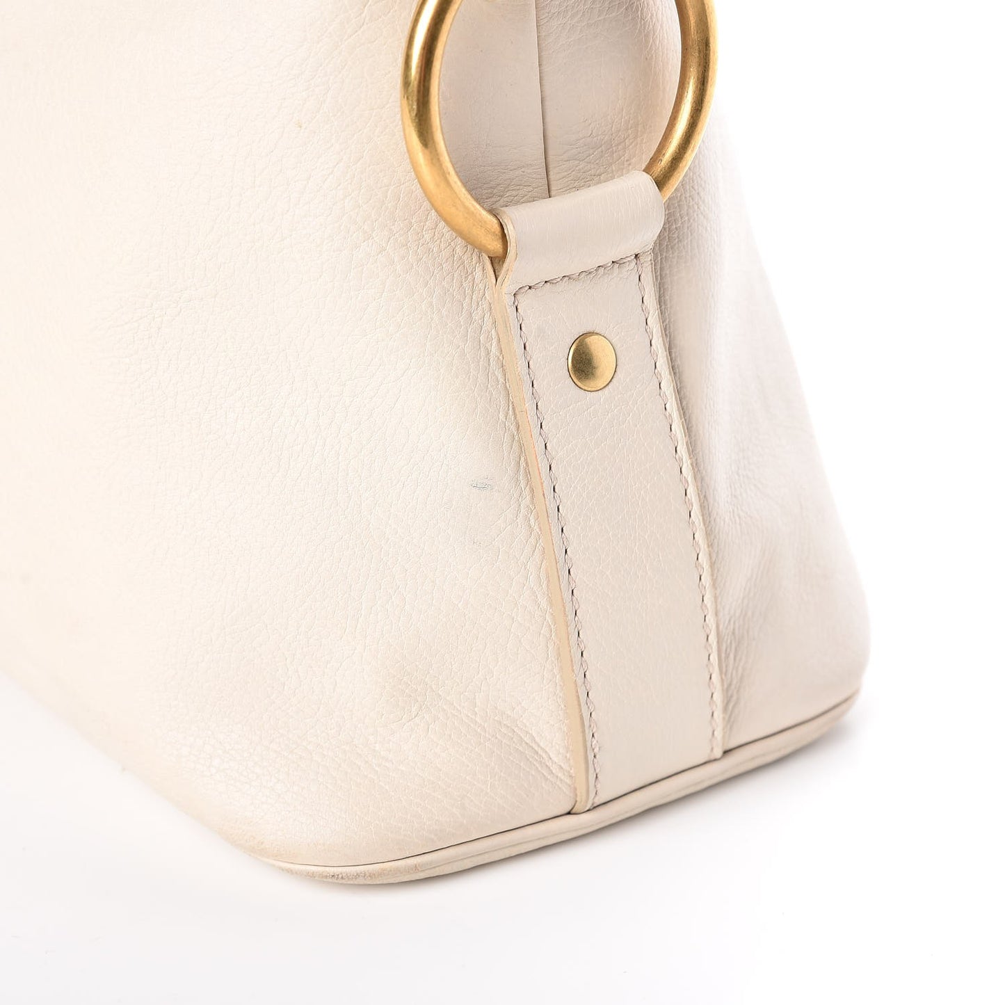 Calfskin Large Muse Ivory