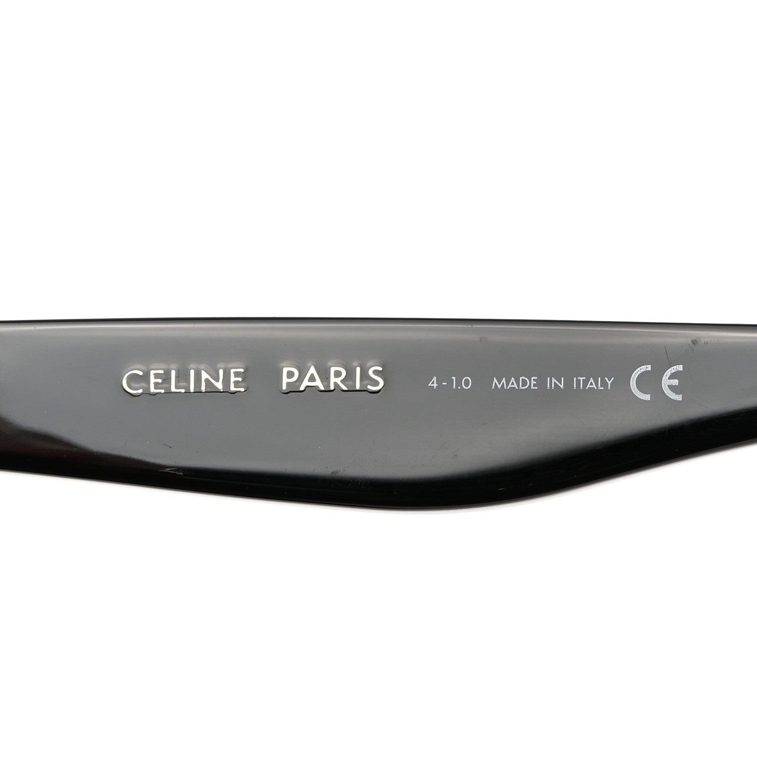 Celine Oversized Round Sunglasses CL4005FN Black 7 of 9