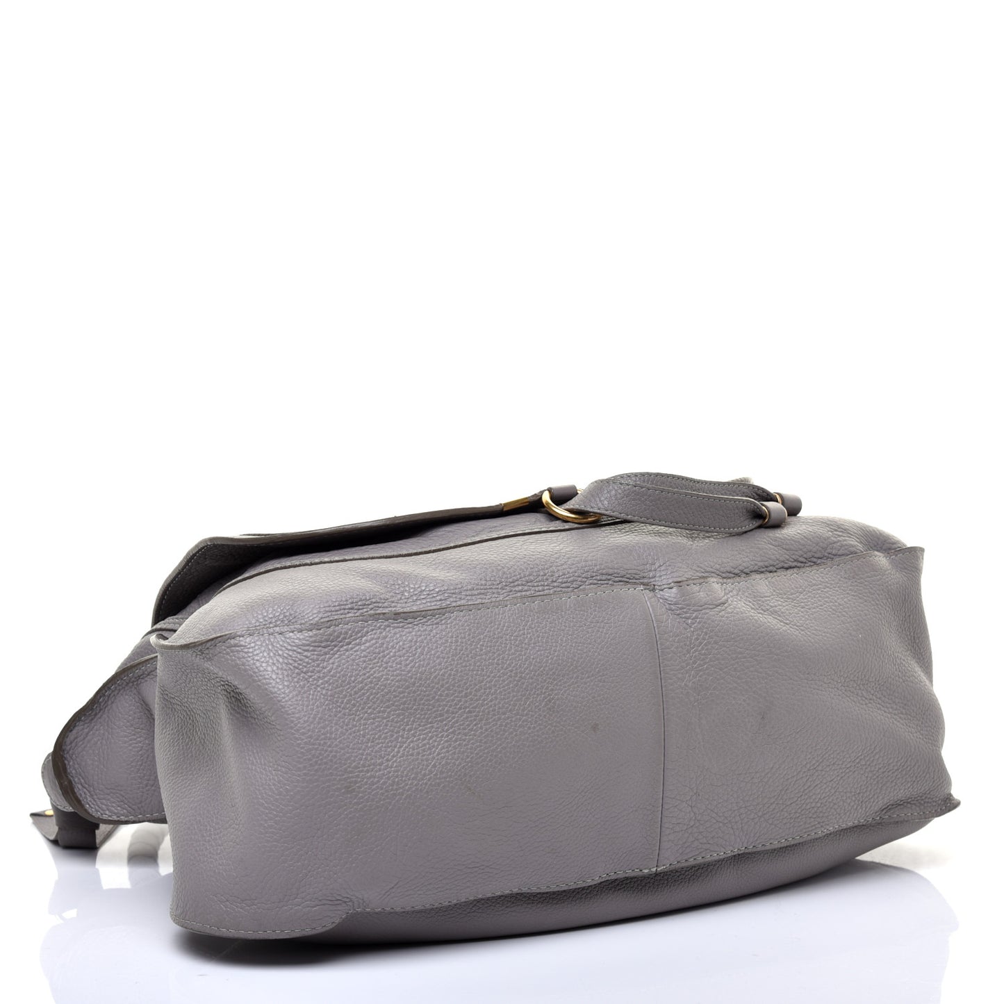 Calfskin Large Marcie Satchel Cashmere Grey