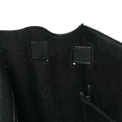 Hermes Epsom Kelly Sellier 28 Black 19 of 43