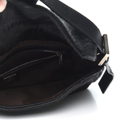 Fendi Calf Hair Baguette Black 4 of 10