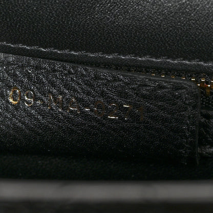 Christian Dior Calfskin Cannage Medium Caro Bag Black 7 of 10