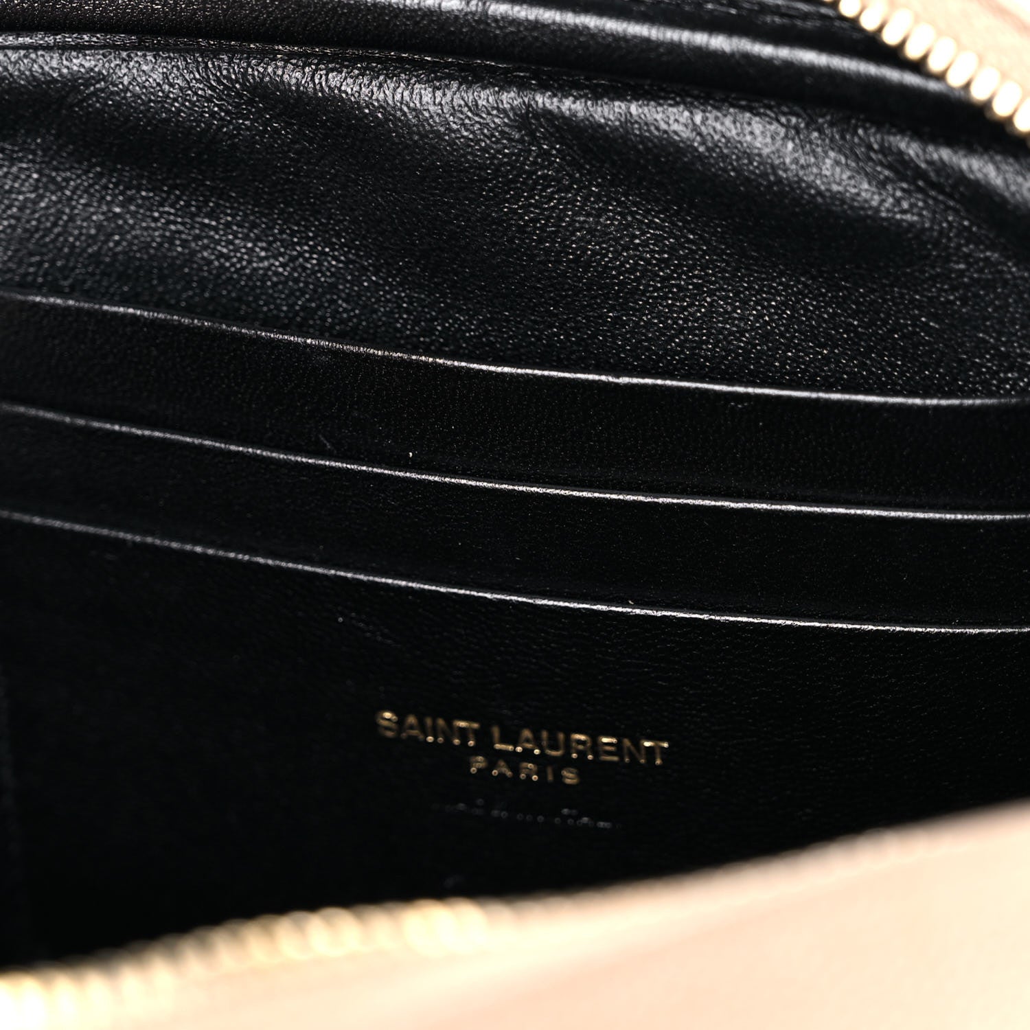 Saint Laurent Grain De Poudre Matelasse Monogram Mini Lou Camera Bag Dark Beige 10 of 11