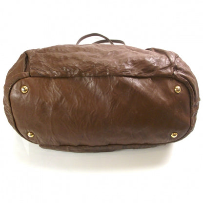 Prada Nappa Antique Bow Bag Cocco 4 of 11