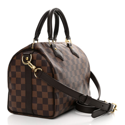 Louis Vuitton Damier Ebene Speedy Bandouliere 25 3 of 11