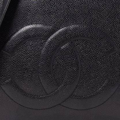 Chanel Caviar CC Shoulder Bag Black 2 of 8