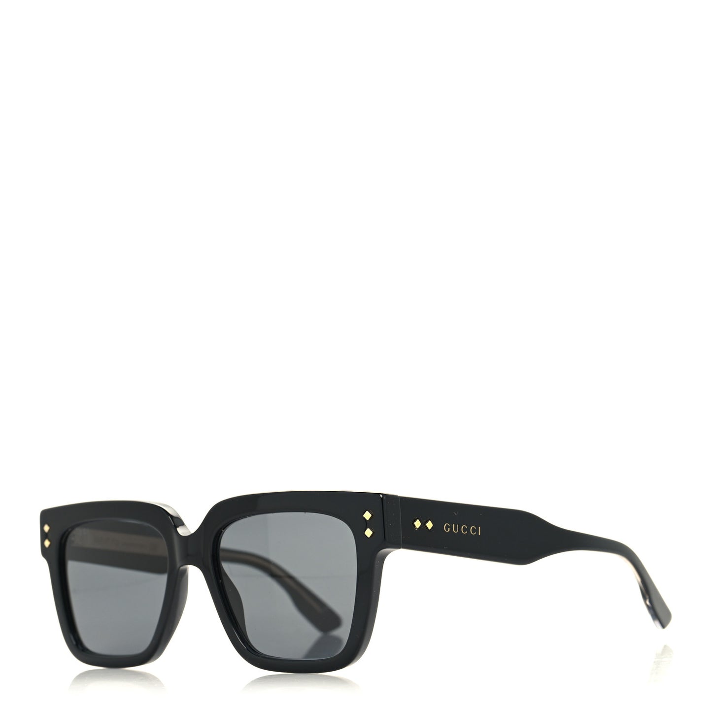 Acetate Square Frame Sunglasses GG1084S Black