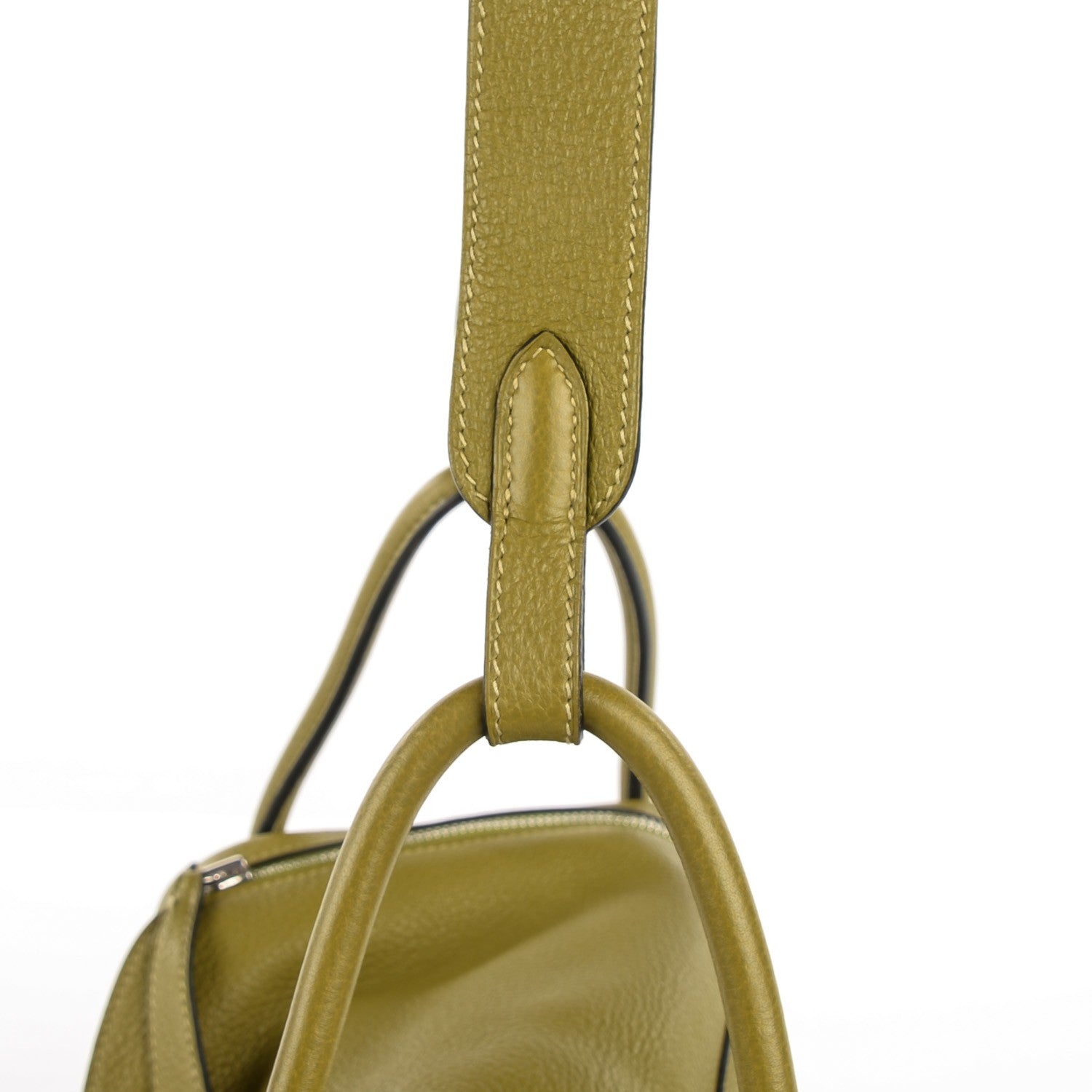 Hermes Taurillon Clemence Lindy 30 Vert Chartreuse 16 of 19