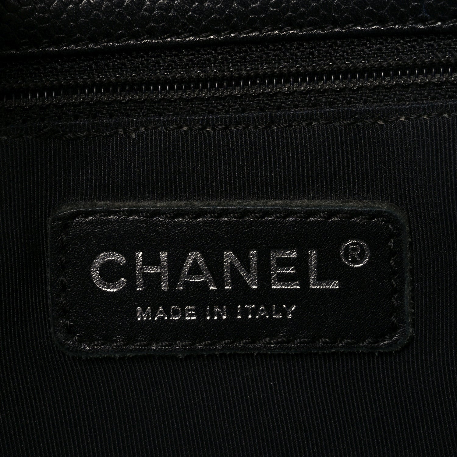 Chanel Caviar Quilted Grand Shopping Tote GST Black 6 of 10