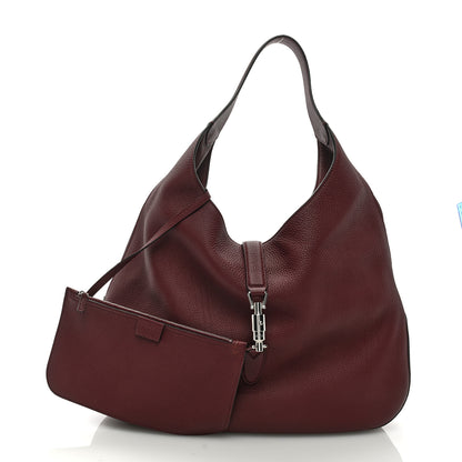 Gucci Soft Grained Calfskin Large Jackie Hobo Chardonnay 2 of 9