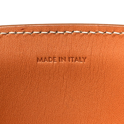 Celine Canvas Calfskin Vertical Cabas Natural Tan 6 of 11