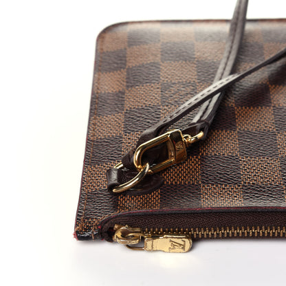 Louis Vuitton Damier Ebene Neverfull MM GM Pochette 12 of 13