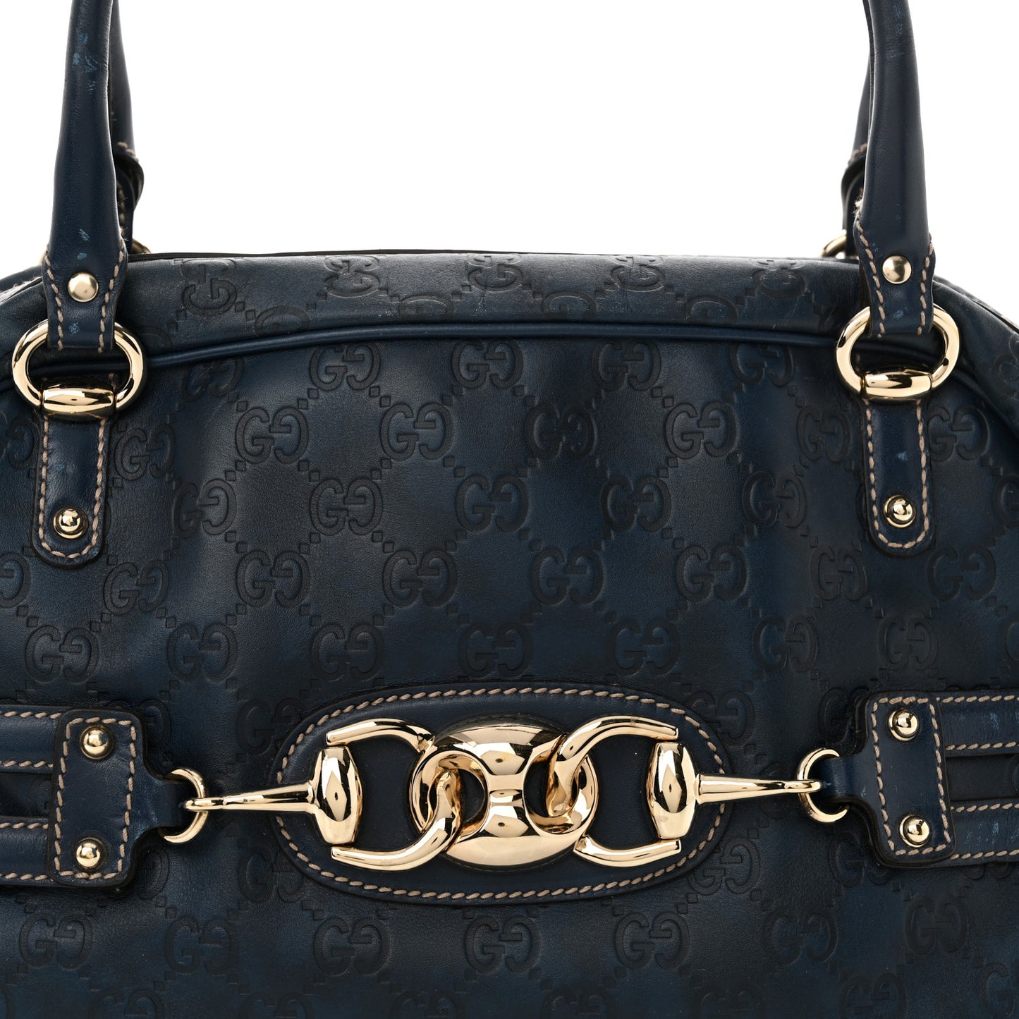 Guccissima Large Wave Boston Blue