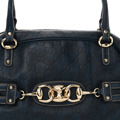 Gucci Guccissima Large Wave Boston Blue 8 of 17