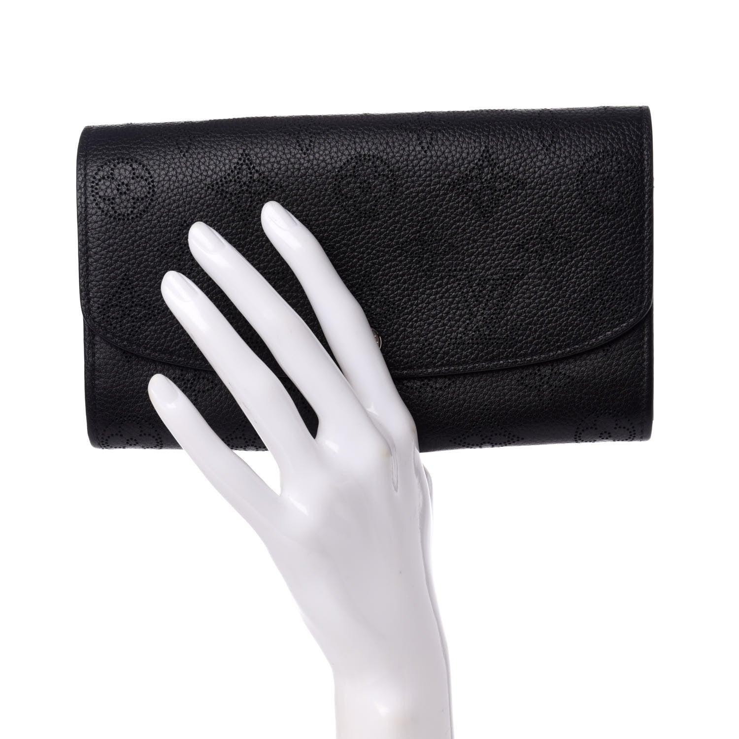 Louis Vuitton Mahina Iris Wallet NM Black 9 of 9