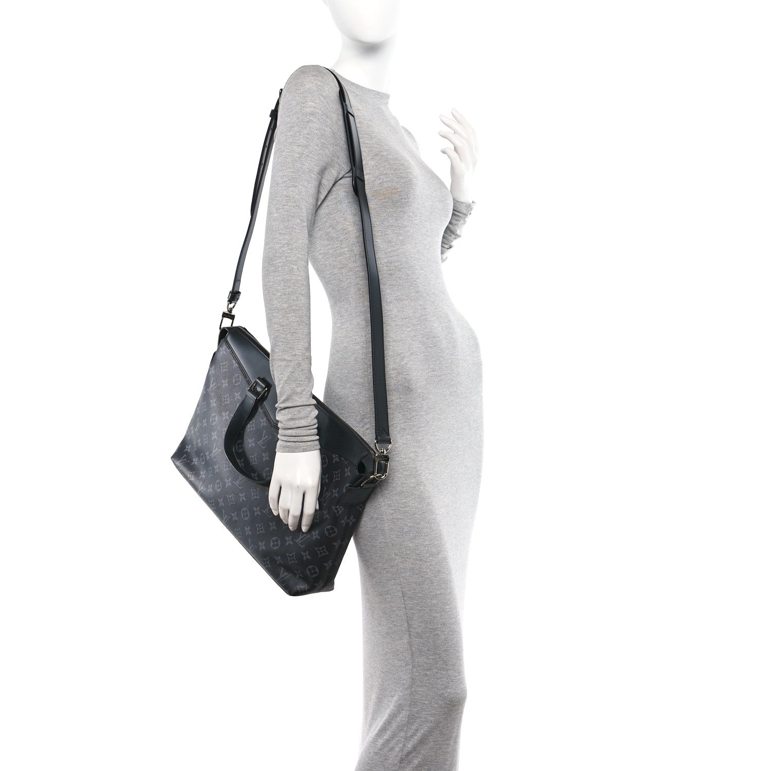 Louis Vuitton Monogram Eclipse Explorer Briefcase 2 of 9