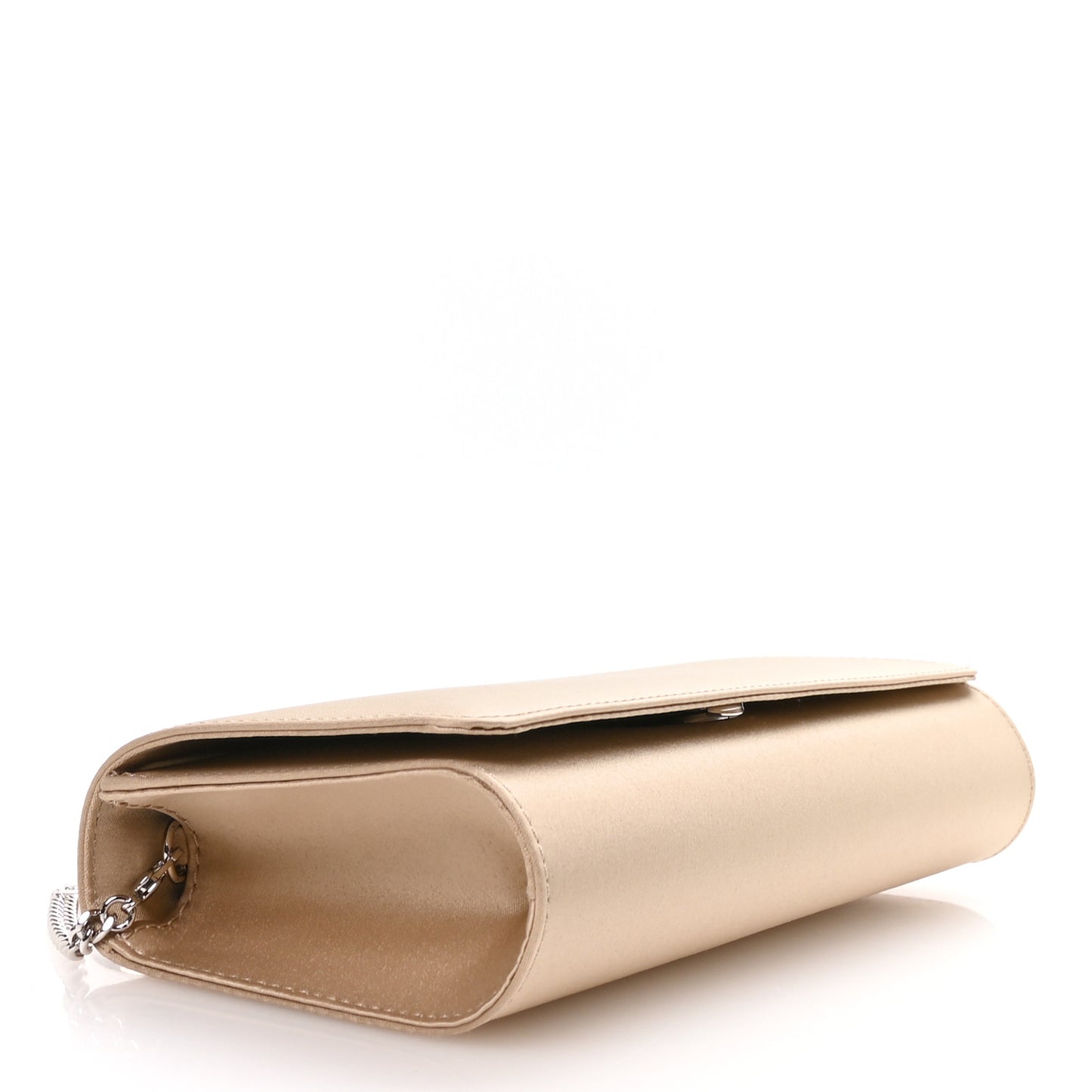 Shaggy Deer Falabella Clutch with Chain Bag Desert