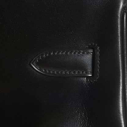Hermes Veau Box Birkin 35 Black 16 of 28