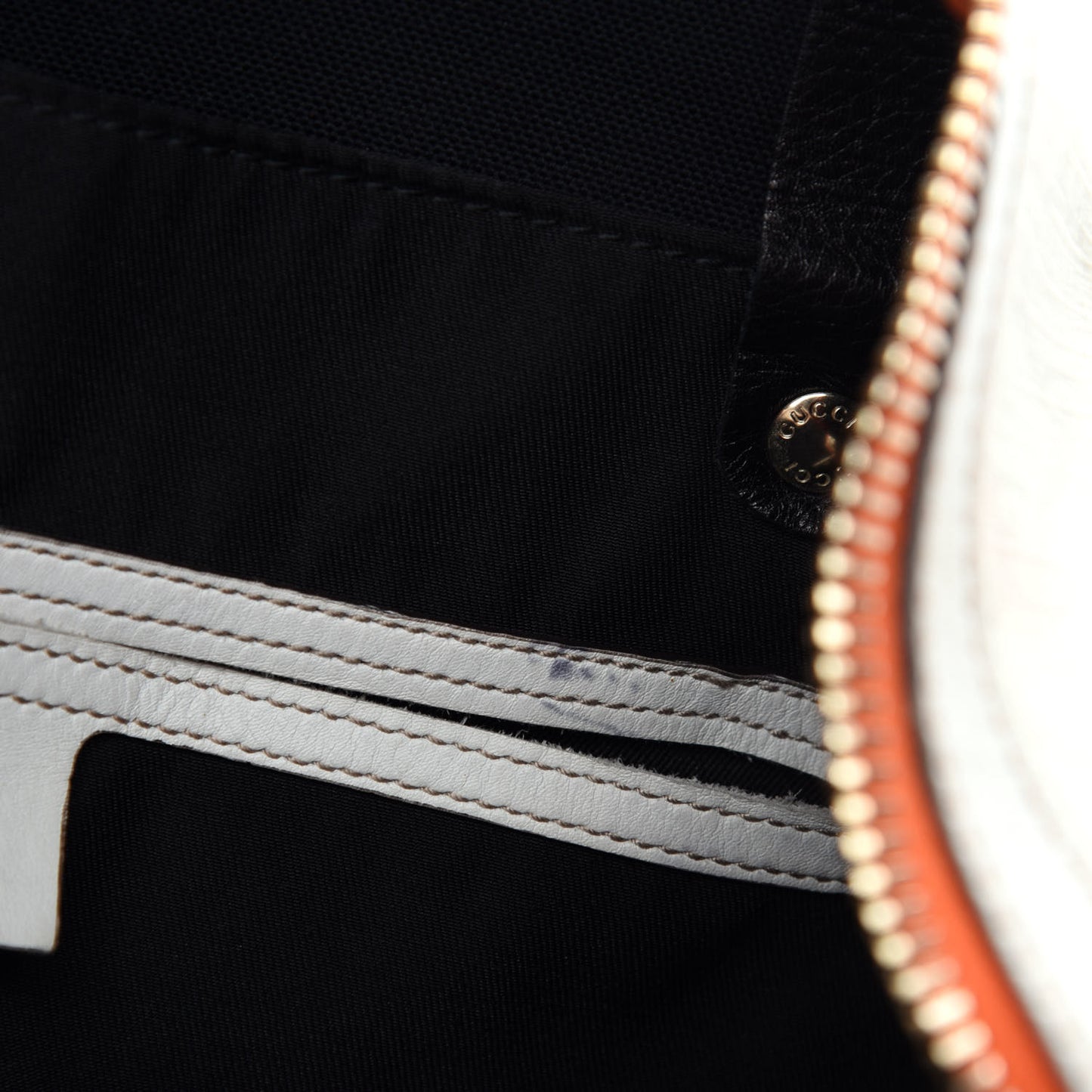 GG Plus Monogram Large Web Carry On Duffle Bag White