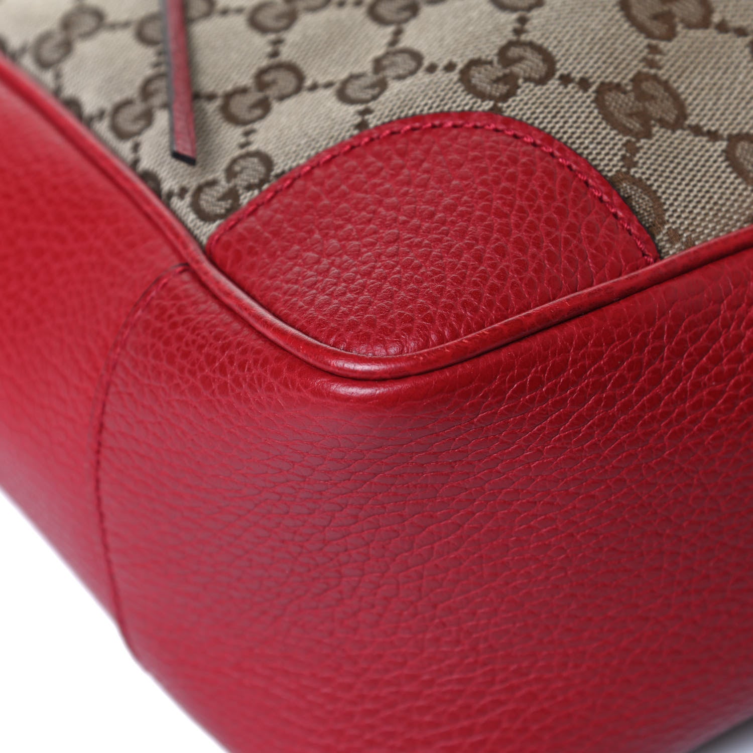 Gucci Monogram Small Bree Tote Red 12 of 13
