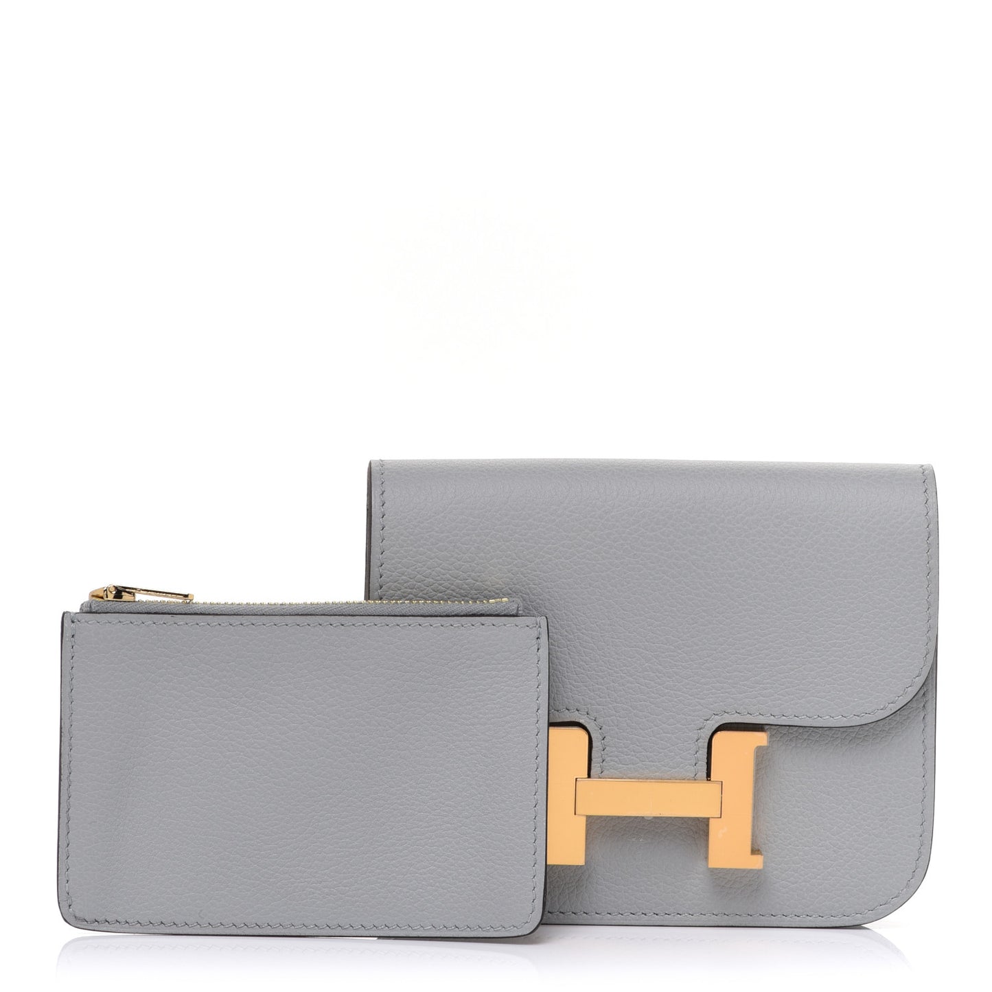 Evercolor Constance Slim Wallet Bleu Glacier