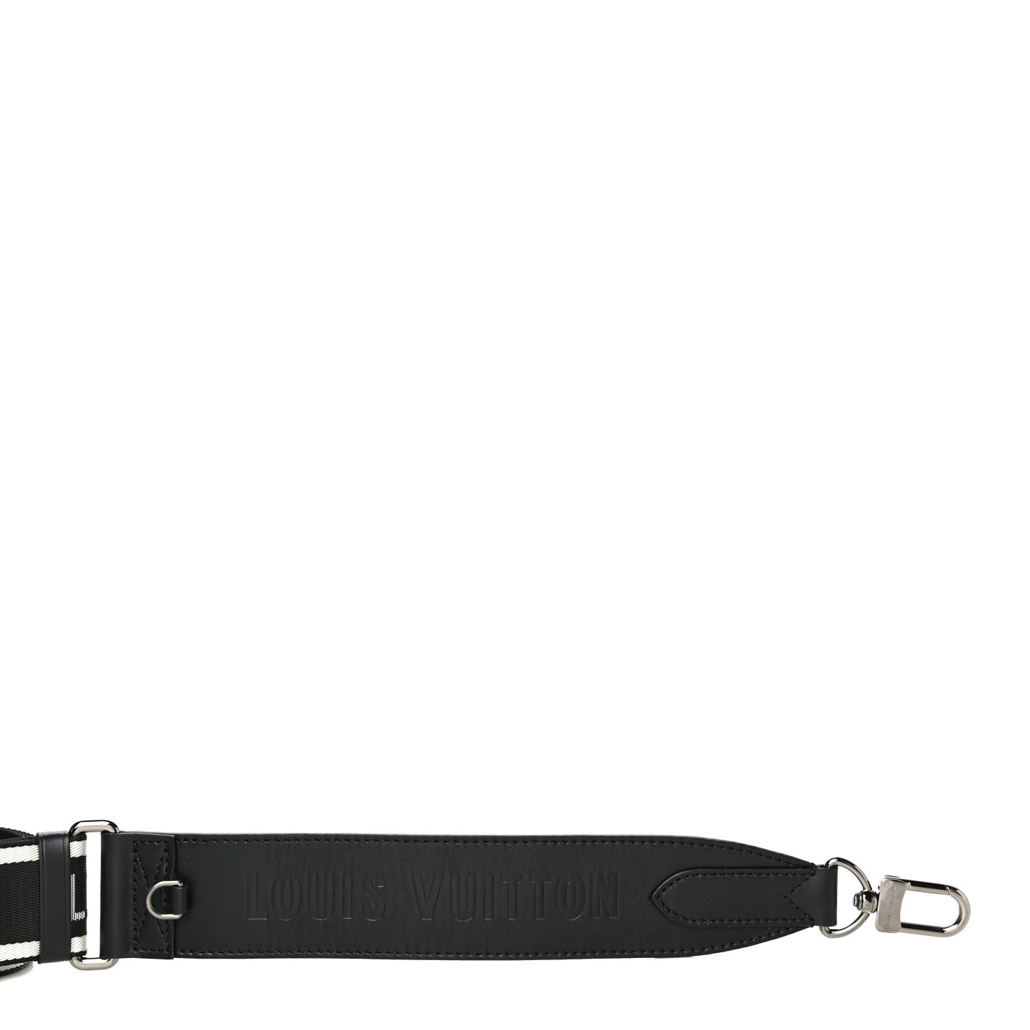 Monogram Multi Pochette Accessories Shoulder Strap Black Ivory