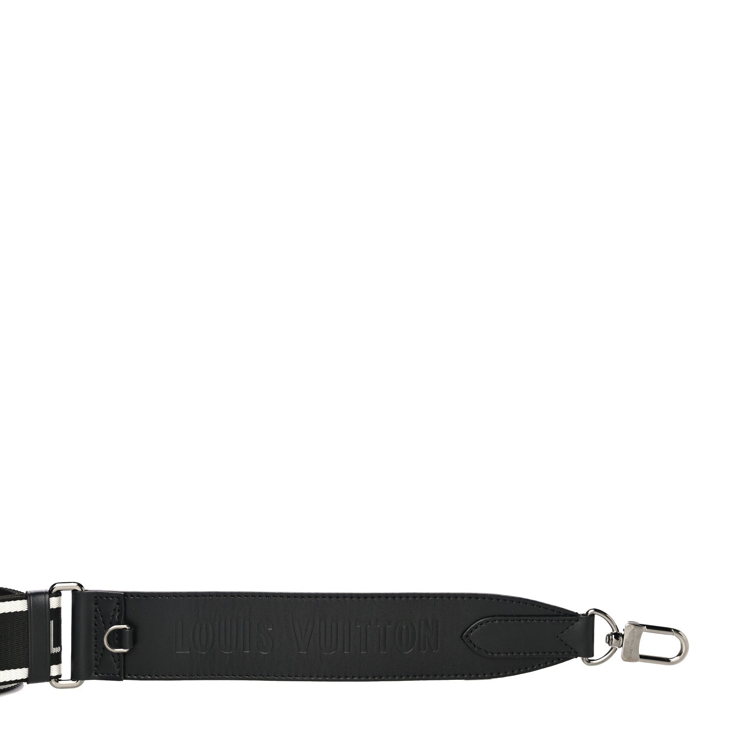 Louis Vuitton Monogram Multi Pochette Accessories Shoulder Strap Black Ivory 8 of 8