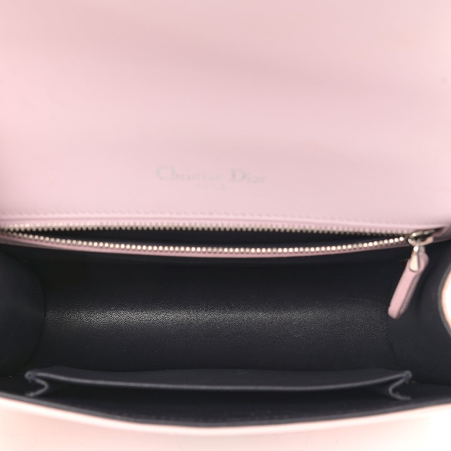 Patent Micro-Cannage Small Diorama Flap Bag Rose