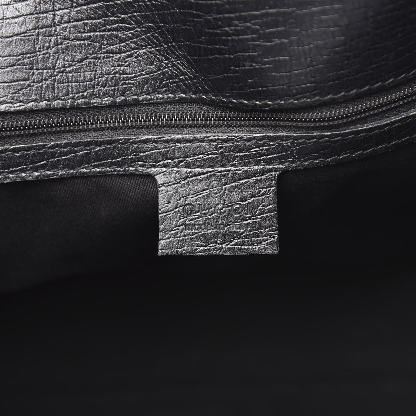 Monogram Large Tote Black