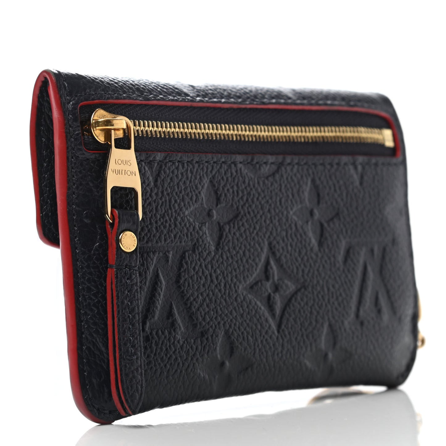 Empreinte Key Pouch Marine Rouge