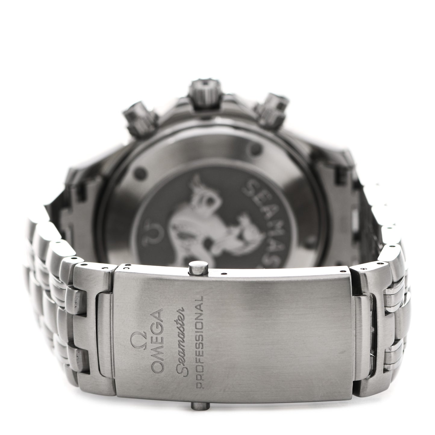 Stainless Steel 41mm Seamaster Professional Chronograph Automatic Watch Blue 2225.80.00